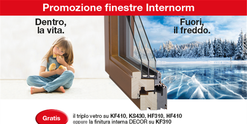 Promozione Finestre Internorm